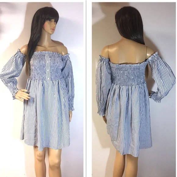 Ella Moon Women's Reeva off shoulder Smocked Dress - Picture 3 of 8